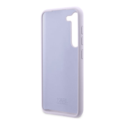 Etui til Samsung Galaxy S23+ S916, Karl Lagerfeld, Silicone Ikonik Karl, Lilla