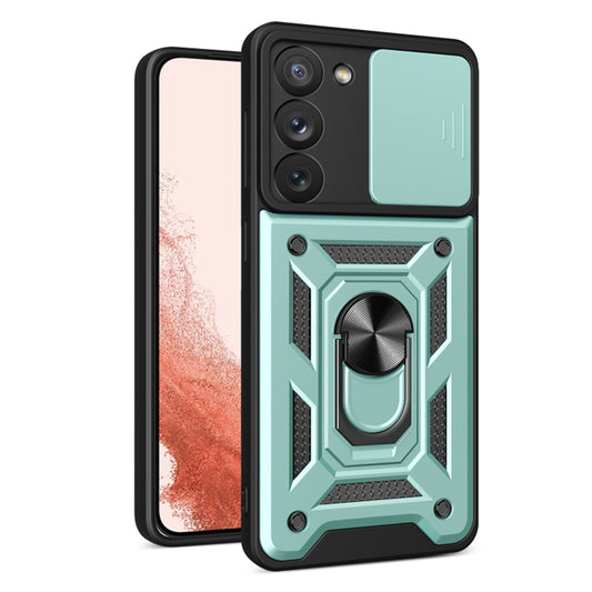 Cover til Samsung Galaxy S23+ S916, Techsuit, CamShield, Grøn