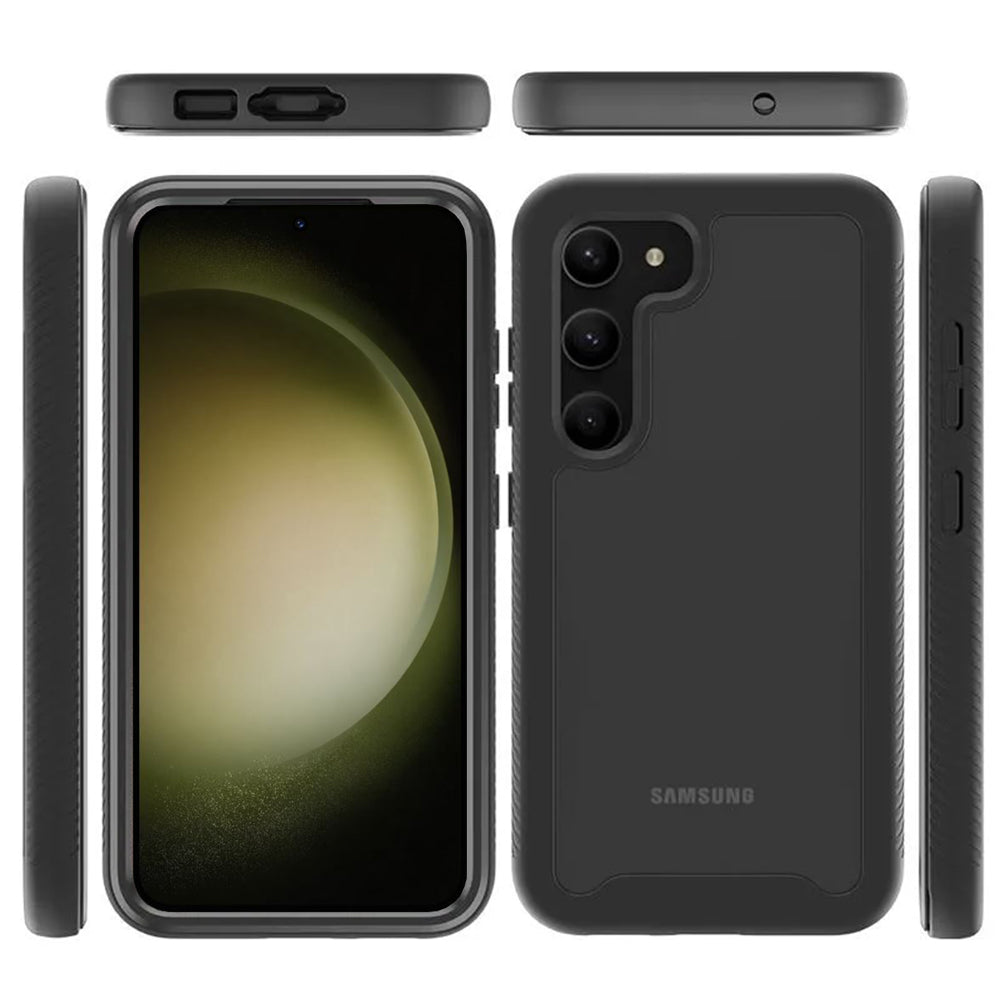 Cover til Samsung Galaxy S23+ S916, Techsuit, Defense360 Pro, Sort