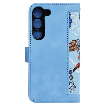 Cover til Samsung Galaxy S23 S911, Techsuit, FlipCraft, Blå