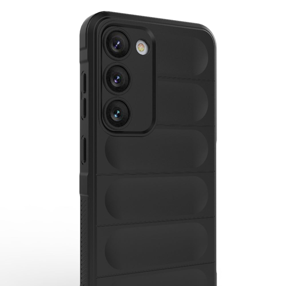 Cover til Samsung Galaxy S23 S911, Techsuit, Magic Shield, Sort