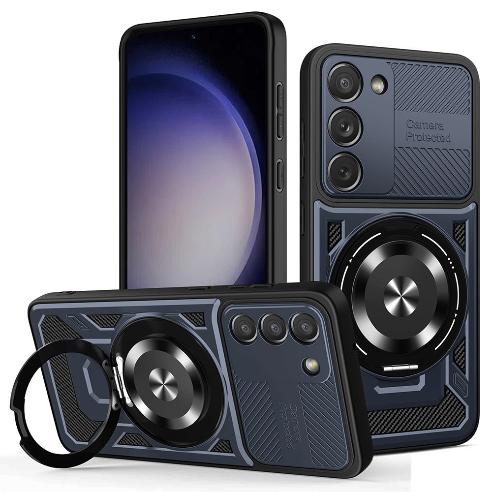 Cover til Samsung Galaxy S23 S911, Techsuit, RuggedCam, Blå