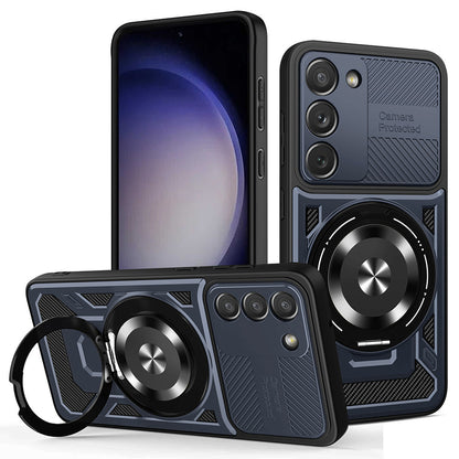 Cover til Samsung Galaxy S23 S911, Techsuit, RuggedCam, Blå