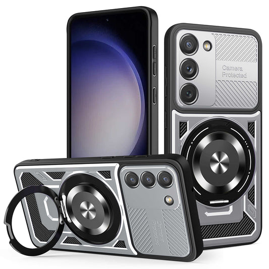 Cover til Samsung Galaxy S23 S911, Techsuit, RuggedCam, Grå