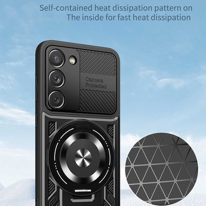 Cover til Samsung Galaxy S23 S911, Techsuit, RuggedCam, Sort
