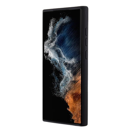 Etui til Samsung Galaxy S23 Ultra S918, Karl Lagerfeld, Silicone Ikonik Karl Metal, Sort