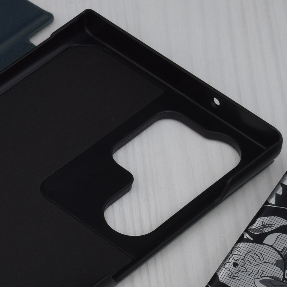 Cover til Samsung Galaxy S23 Ultra S918, Techsuit, eFold, Mørkeblå