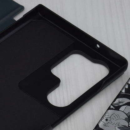 Cover til Samsung Galaxy S23 Ultra S918, Techsuit, eFold, Mørkeblå