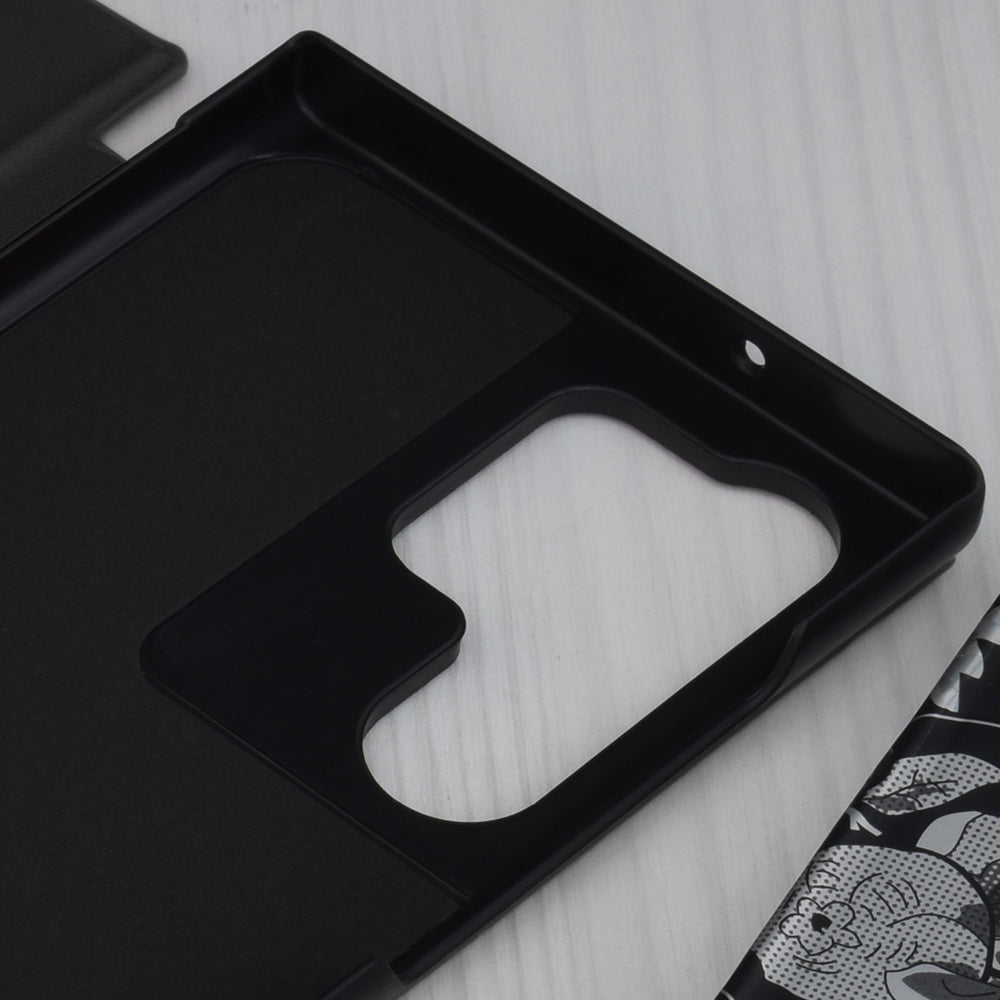 Cover til Samsung Galaxy S23 Ultra S918, Techsuit, eFold, Sort