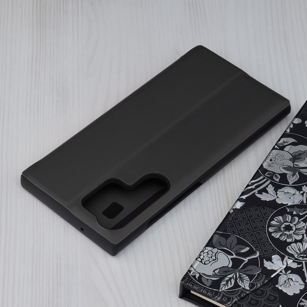 Cover til Samsung Galaxy S23 Ultra S918, Techsuit, eFold, Sort