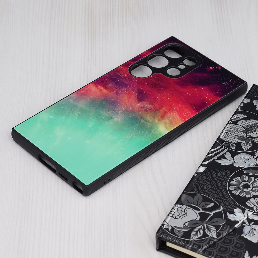 Etui til Samsung Galaxy S23 Ultra S918, Techsuit, Glaze, Turkis