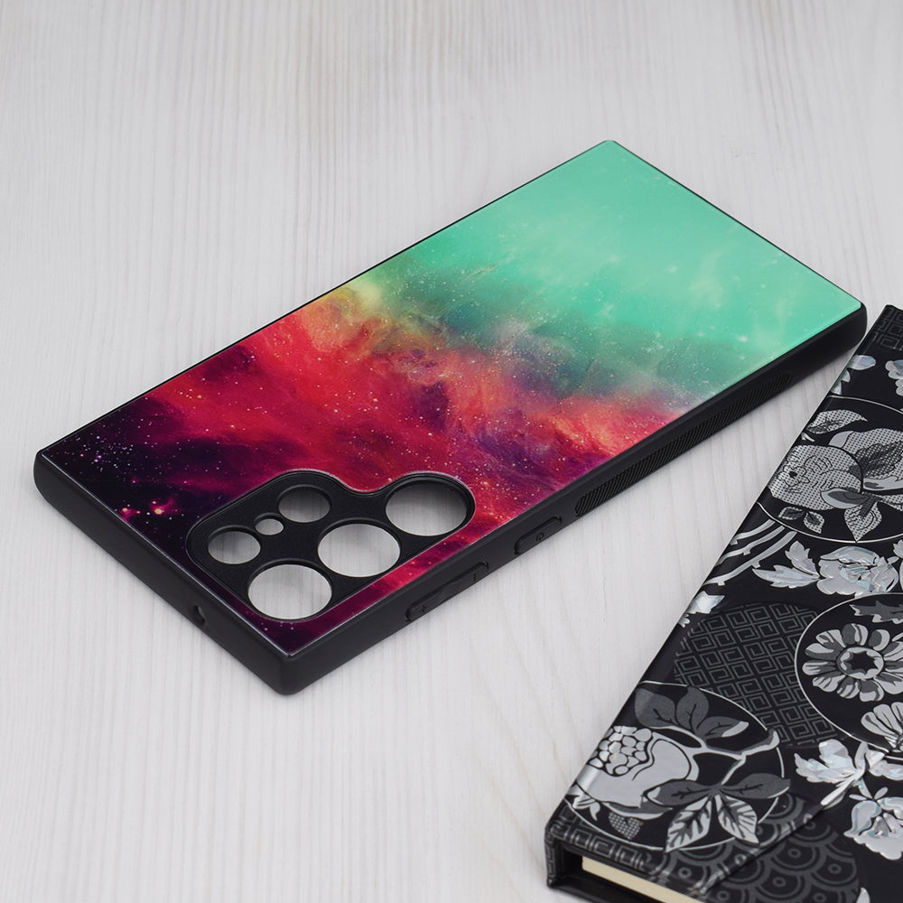 Etui til Samsung Galaxy S23 Ultra S918, Techsuit, Glaze, Turkis