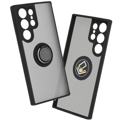 Cover til Samsung Galaxy S23 Ultra S918, Techsuit, Glinth, Sort