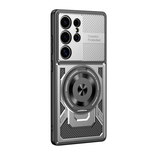 Cover til Samsung Galaxy S23 Ultra S918, Techsuit, RuggedCam, Grå