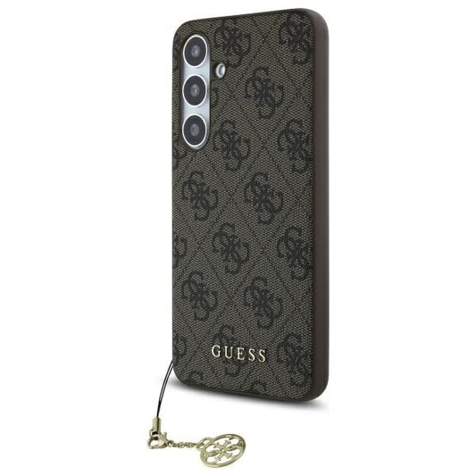 Etui til Samsung Galaxy S24 FE S721, Guess, 4G Charm, Brun