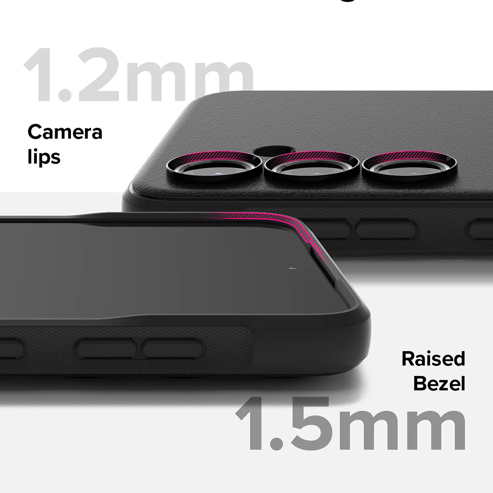 Cover til Samsung Galaxy S24 FE S721, Ringke, Onyx, Sort