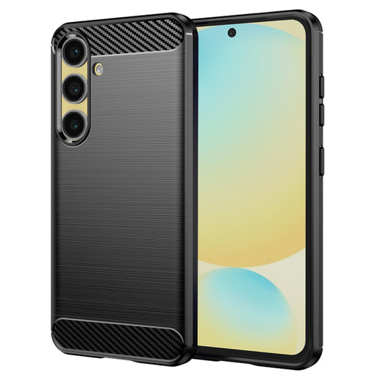 Cover til Samsung Galaxy S24 FE S721, Techsuit, Carbon, Sort
