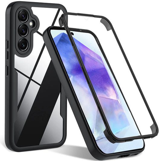 Cover til Samsung Galaxy S24 FE S721, Techsuit, ColorVerse 360, Sort