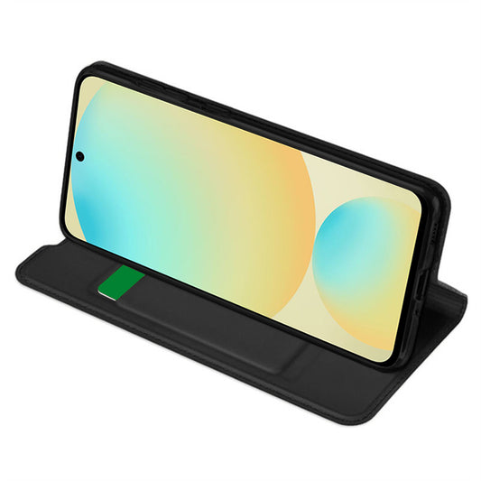 Cover til Samsung Galaxy S24 FE S721, Techsuit, Magskin Book, Sort