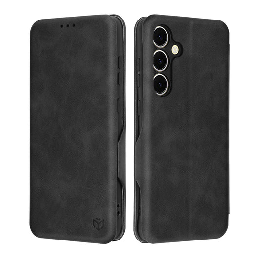 Cover til Samsung Galaxy S24 FE S721, Techsuit, Safe Wallet Plus, Sort