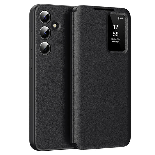 Cover til Samsung Galaxy S24 FE S721, Techsuit, SmartView, Sort