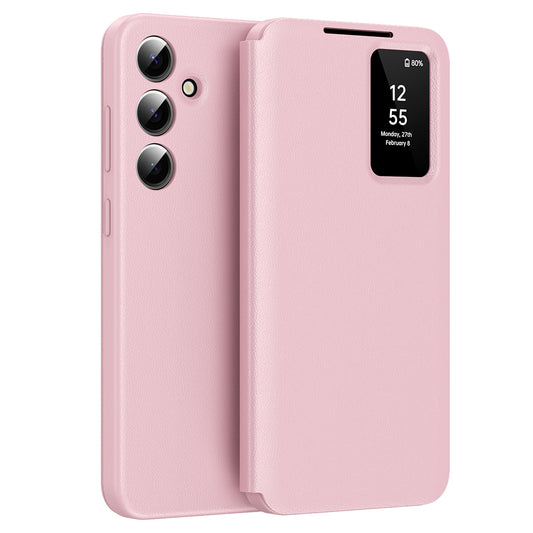 Cover til Samsung Galaxy S24 FE S721, Techsuit, SmartView, Pink