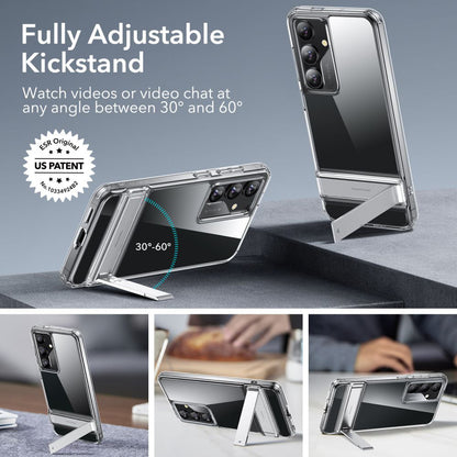 Etui til Samsung Galaxy S24+ S926, ESR, Air Shield Boost Kickstand, Gennemsigtig