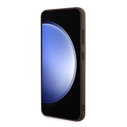 Etui til Samsung Galaxy S24+ S926, Guess, 4G Big Logo, Brun