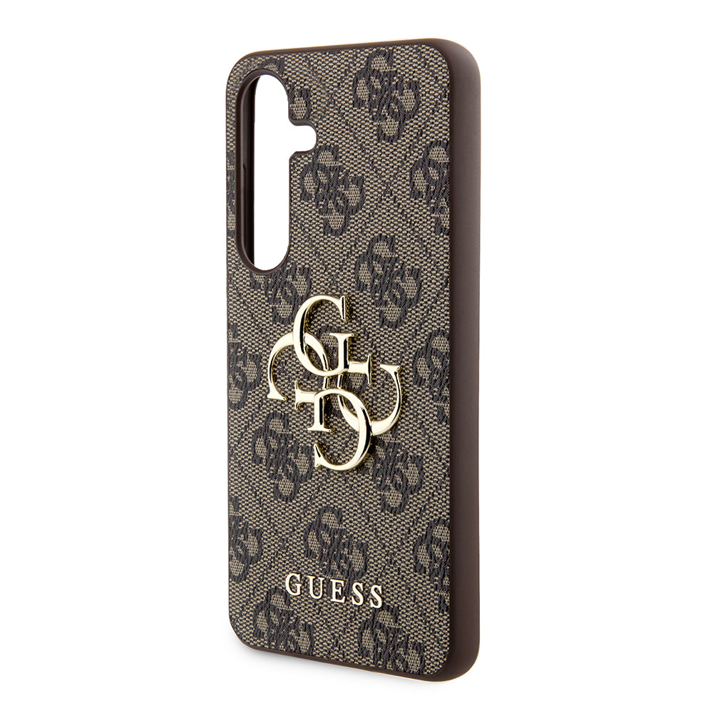 Etui til Samsung Galaxy S24+ S926, Guess, 4G Big Logo, Brun