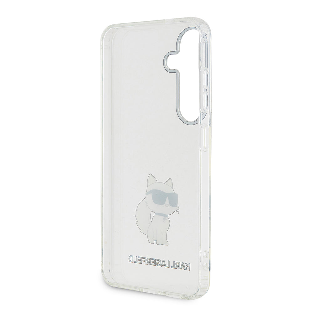 Etui til Samsung Galaxy S24+ S926, Karl Lagerfeld, IML Luxury Choupette, Gennemsigtig