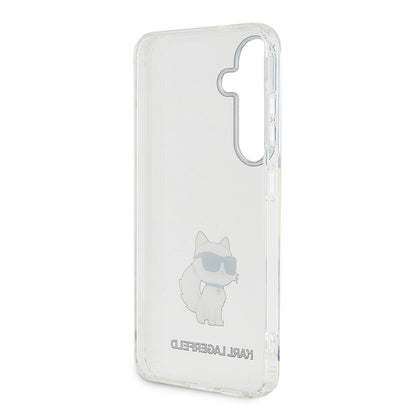 Etui til Samsung Galaxy S24+ S926, Karl Lagerfeld, IML Luxury Choupette, Gennemsigtig