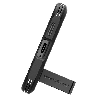 Etui til Samsung Galaxy S24+ S926, Spigen, Tough Armor, Sort ACS07332