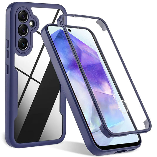 Cover til Samsung Galaxy S24+ S926, Techsuit, ColorVerse 360, Blå