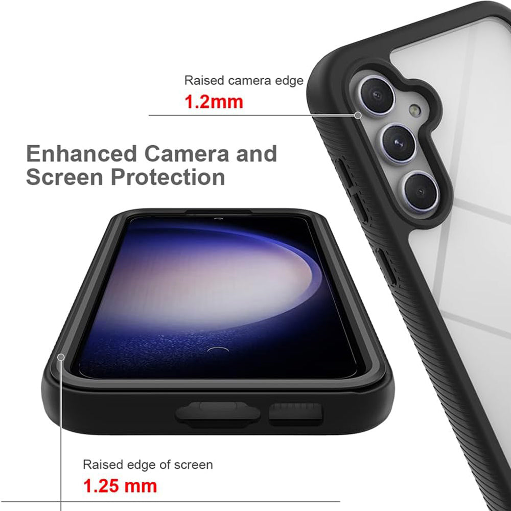 Cover til Samsung Galaxy S24+ S926, Techsuit, Defense360 Pro, Sort