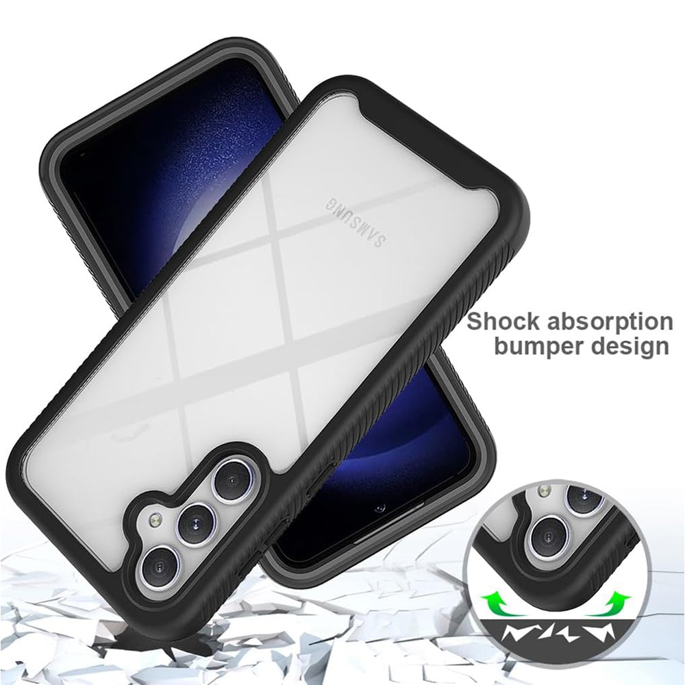 Cover til Samsung Galaxy S24+ S926, Techsuit, Defense360 Pro, Sort