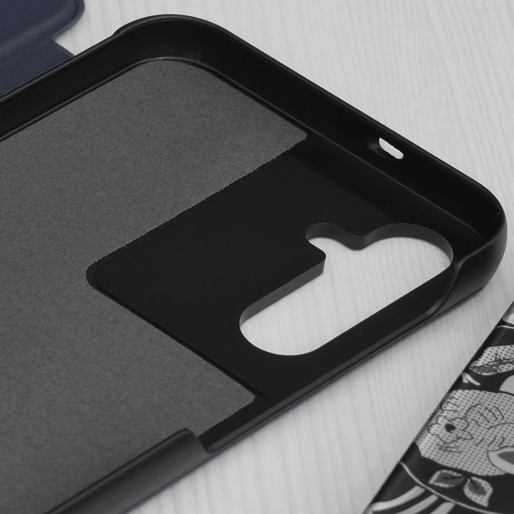 Cover til Samsung Galaxy S24+ S926, Techsuit, eFold, Mørkeblå