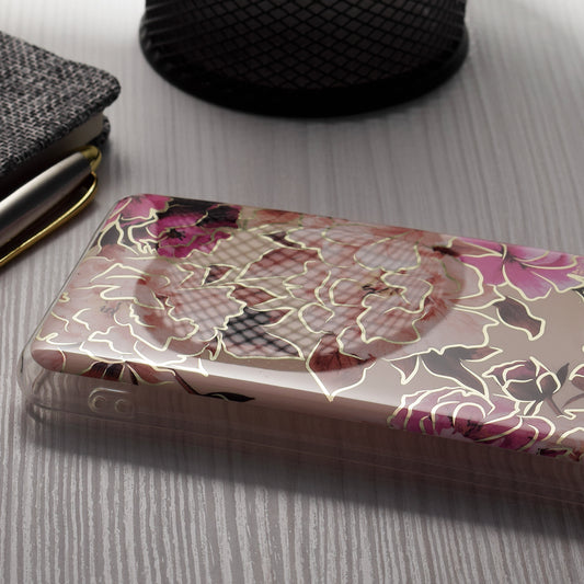 Cover til Samsung Galaxy S24+ S926, Techsuit, Marble, Beige