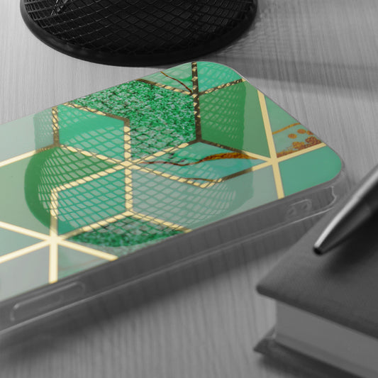 Cover til Samsung Galaxy S24+ S926, Techsuit, Marble, Grøn
