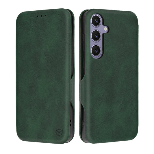 Cover til Samsung Galaxy S24+ S926, Techsuit, Safe Wallet Plus, Grøn