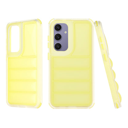 Cover til Samsung Galaxy S24+ S926, Techsuit, Wave Shield, Gul