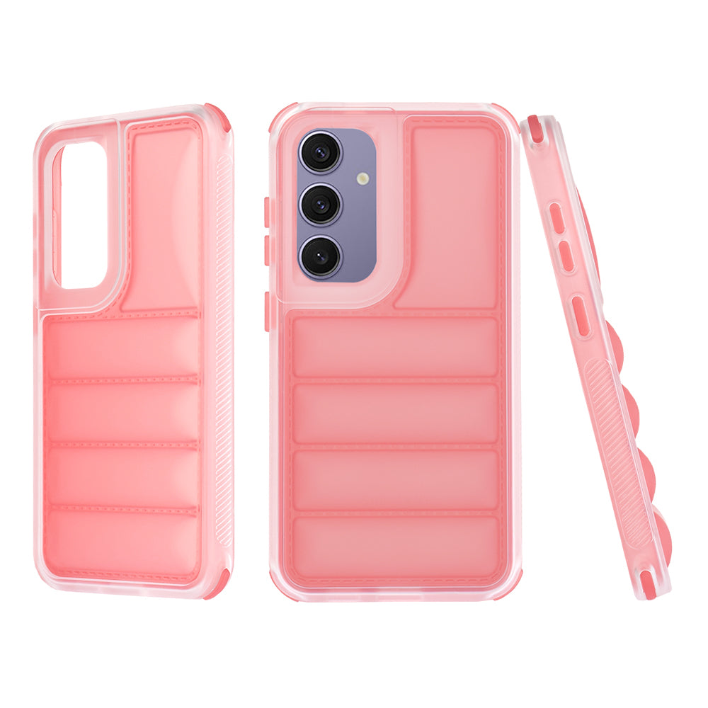 Cover til Samsung Galaxy S24+ S926, Techsuit, Wave Shield, Rød