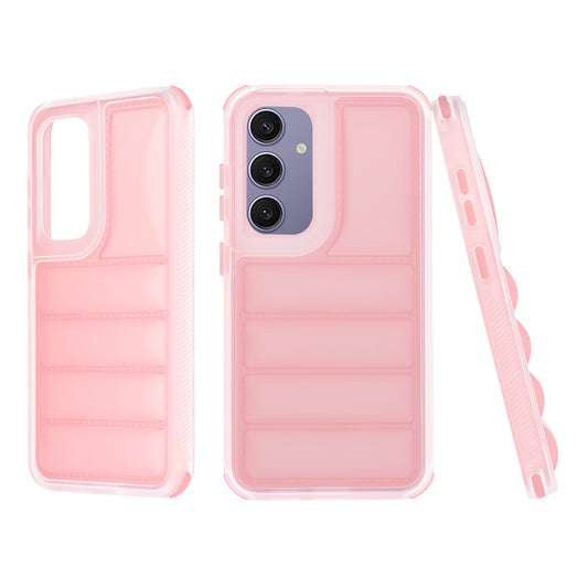 Cover til Samsung Galaxy S24+ S926, Techsuit, Wave Shield, Pink