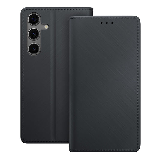 Cover til Samsung Galaxy S24 S921, 3MK, Wallet, Sort