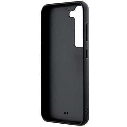 Etui til Samsung Galaxy S24 S921, Karl Lagerfeld, 3D Rubber Glitter Logo, Sort