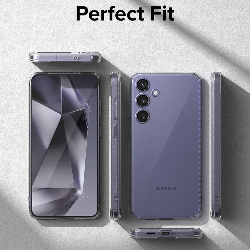 Cover til Samsung Galaxy S24 S921, Ringke, Fusion, Transparent