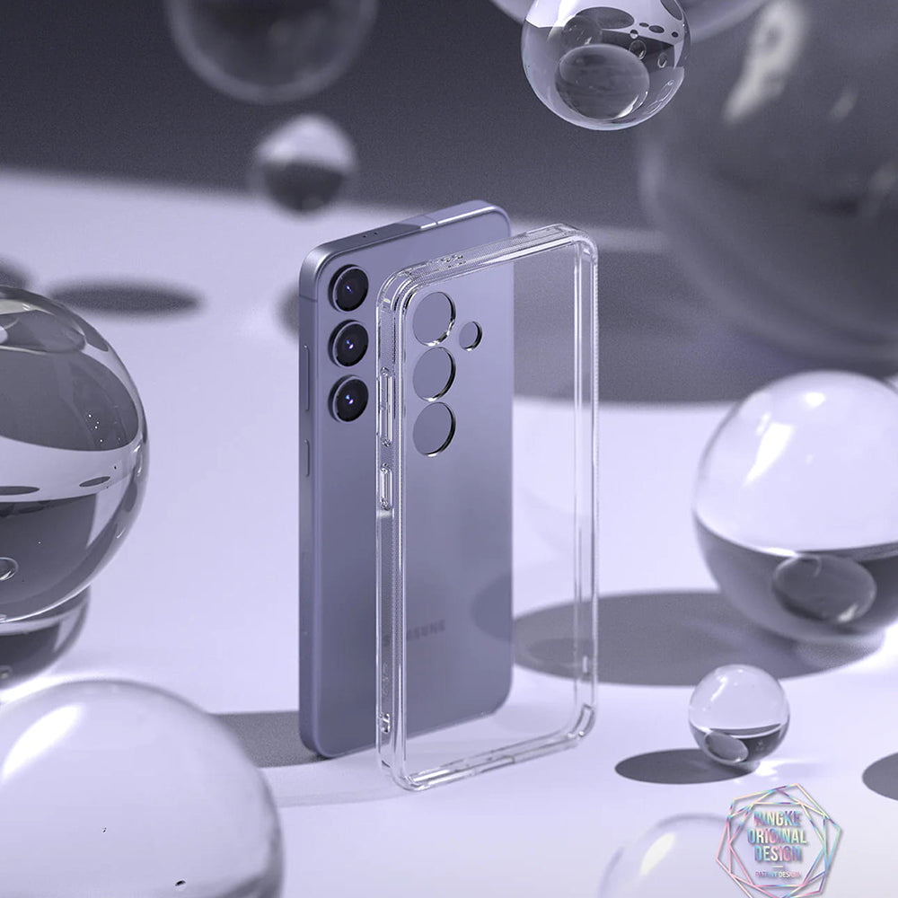 Cover til Samsung Galaxy S24 S921, Ringke, Fusion, Transparent