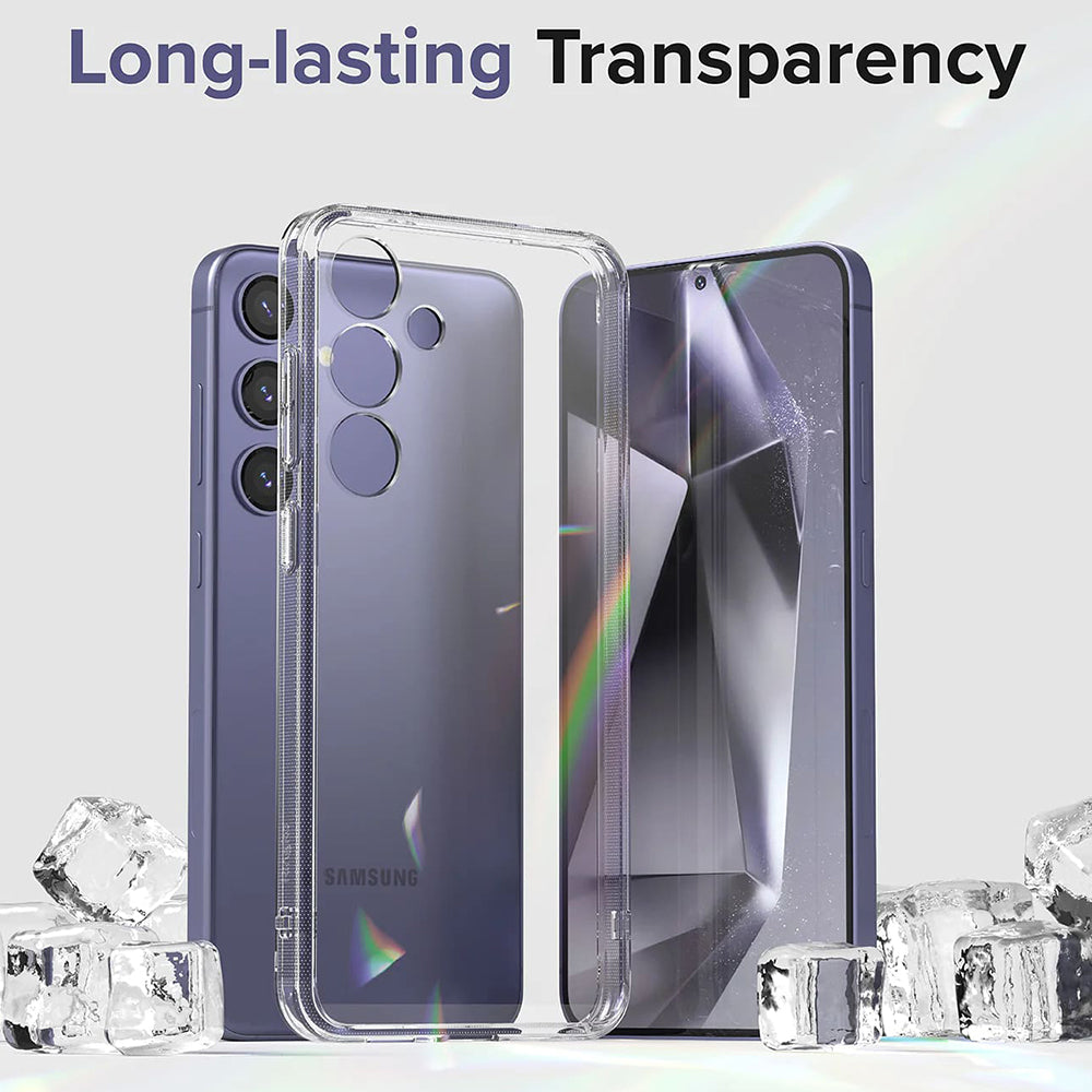 Cover til Samsung Galaxy S24 S921, Ringke, Fusion, Transparent