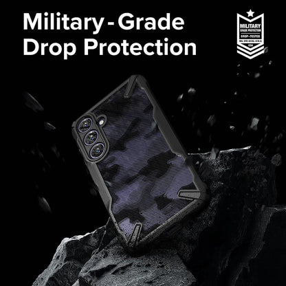 Etui til Samsung Galaxy S24 S921, Ringke, Fusion X, Sort