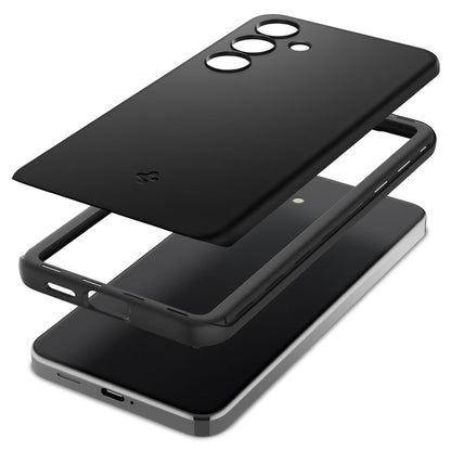 Cover til Samsung Galaxy S24 S921, Spigen, Thin Fit, Sort ACS07341