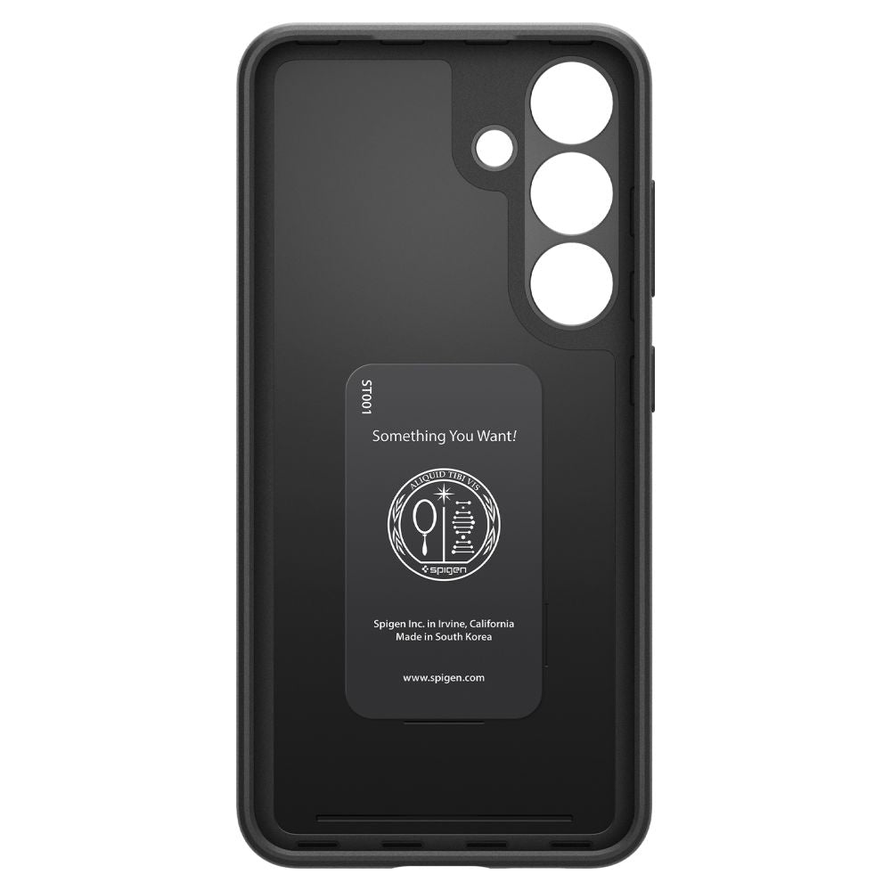 Cover til Samsung Galaxy S24 S921, Spigen, Thin Fit, Sort ACS07341